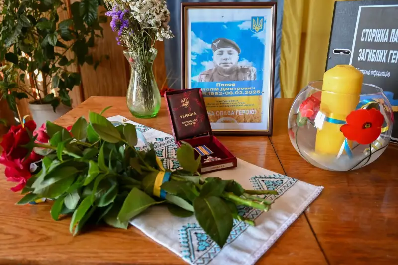 Матері Віталія Попова з Великоандрусівської громади вручили орден сина